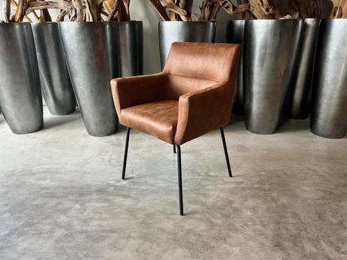 Veiling - Eetkamerstoel Killian (set van 8) Microleder - Cog, Huis en Inrichting, Stoelen, Nieuw