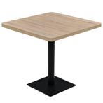 Bistrotafel Eiken | Retourdeal | Modern Design, Vierkant, Nieuw, 75 cm of meer, 50 tot 100 cm