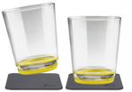 Silwy Tritan Glas 0.25L Geel 2st., Nieuw