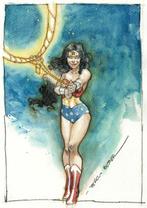 Bleda, Sergio Watercolour - Wonder Woman with Lasso -, Nieuw