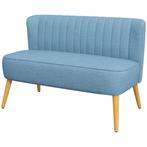 TRUUSK Loveseat 2-zitsbank met Linnenlook - Dubbele Bank met, Verzenden