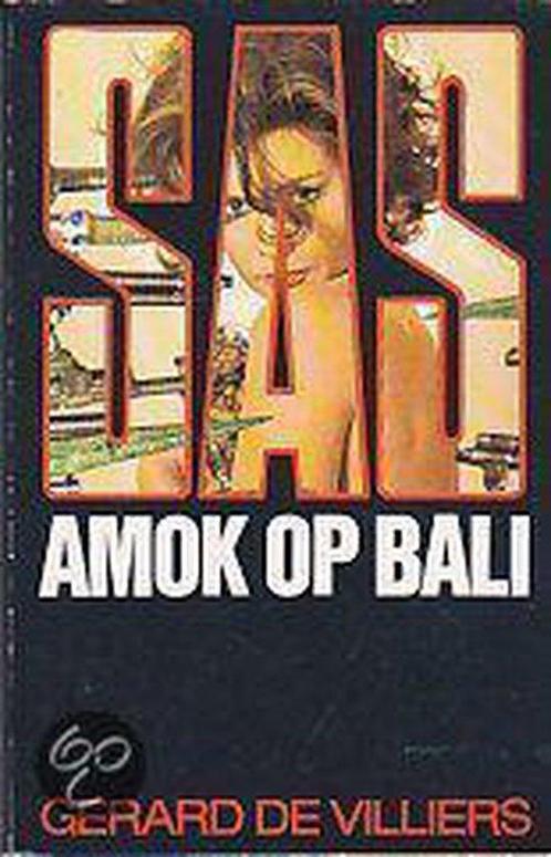 SAS: Amok op Bali  -  Villiers (de), Boeken, Thrillers, Gelezen, Verzenden