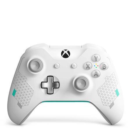 Microsoft Xbox One S Controller Sport Edition Wit, Spelcomputers en Games, Spelcomputers | Xbox | Accessoires, Zo goed als nieuw