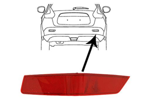 REFLECTOR VOOR NISSAN X-TRAIL 2014-2017 265606FV0A, Auto diversen, Auto-accessoires, Nieuw, Ophalen of Verzenden