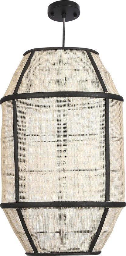Tweedekans | Mica Decorations Pella Hanglamp - H46 x Ø29 cm, Huis en Inrichting, Lampen | Hanglampen, Zo goed als nieuw, Ophalen of Verzenden
