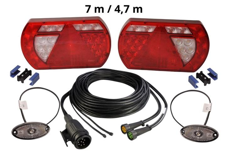 LED set Lucidity  - 13 polig - inclusief voor, Auto diversen, Aanhangwagen-onderdelen, Ophalen of Verzenden