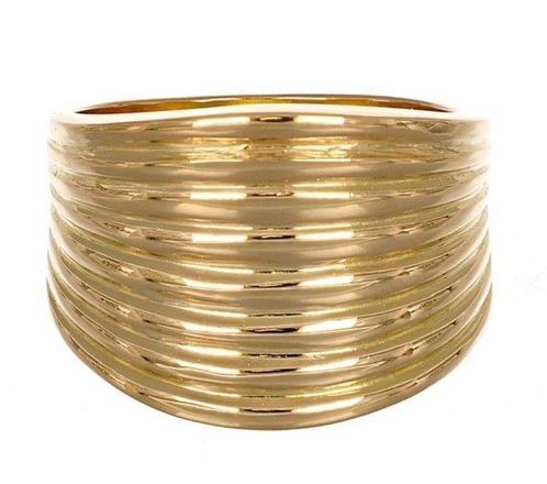 Ring - 18 karaat Geel goud - 18-karaats gouden ring, Sieraden, Tassen en Uiterlijk, Ringen