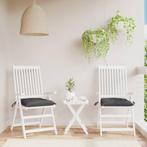 vidaXL Stoelkussens 2 st 40x40x7 cm oxford stof, Huis en Inrichting, Woonaccessoires | Kussens, Verzenden, Nieuw