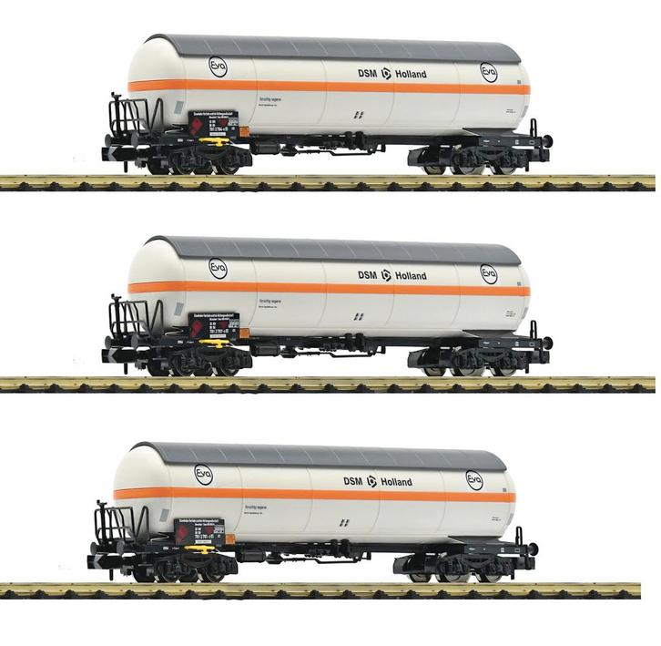 fleischmann 849119 N 3-delige set: Gaswagons onder druk, DB, Hobby en Vrije tijd, Modeltreinen | N-Spoor, Gelijkstroom, Overige typen
