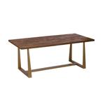 *WOONWINKEL* Tower Living Belvedere Eettafel Mangohout Met G, Huis en Inrichting, Verzenden, Nieuw