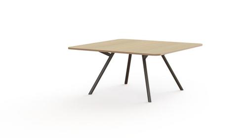 Vergadertafel vierkant Bridge | B120xD120cm, Zakelijke goederen, Kantoor en Winkelinrichting | Kantoormeubilair en Inrichting