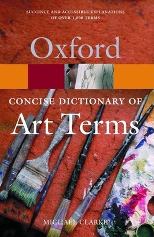 Concise Oxford Dictionary of Art Terms 9780192800435 Clarke, Boeken, Overige Boeken, Gelezen, Verzenden