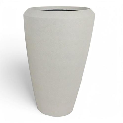 Countryfield Bloempot Plantoj Beige Ø55.5 cm - Hoogte 86 cm, Tuin en Terras, Bloempotten, Ophalen of Verzenden