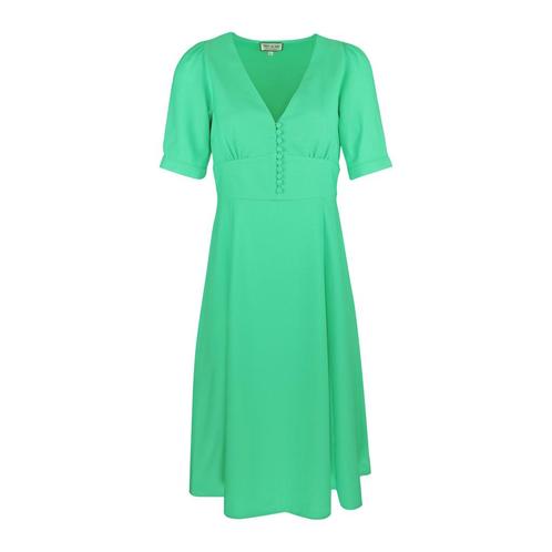Paul & Joe • groene jurk Gianna • XS (FR36), Kleding | Dames, Jurken, Groen, Nieuw, Maat 34 (XS) of kleiner, Verzenden