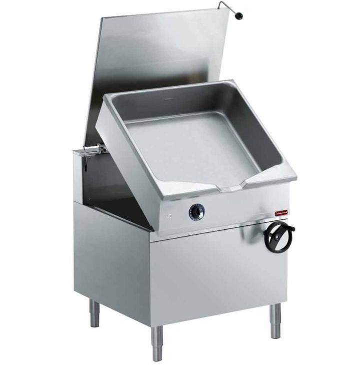 Kantelbare Gasbraadpan, duomat Kuip 100 Liter, Op Meuble, Zakelijke goederen, Horeca | Keukenapparatuur, Nieuw in verpakking, Ophalen of Verzenden