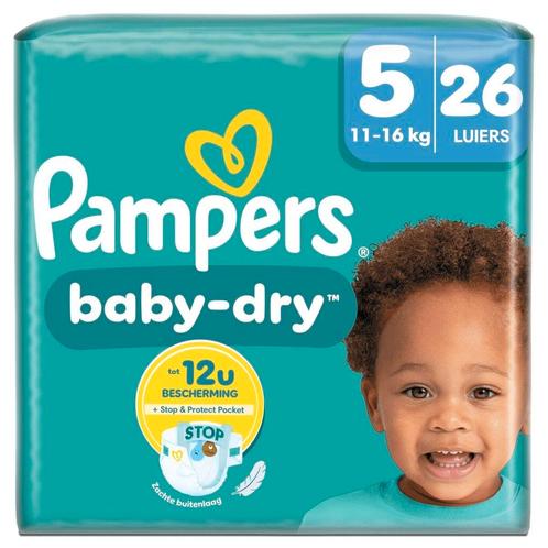 Pampers Baby-Dry Maat 5 Luiers, Kinderen en Baby's, Overige Kinderen en Baby's, Nieuw, Verzenden