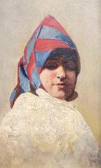 Spanish school (XIX-XX) - Portrait Of a Young Canary Island