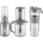 Botti Flavio 2 in 1 hakmolen en smoothie blender 500W grijs, Ophalen of Verzenden, Nieuw