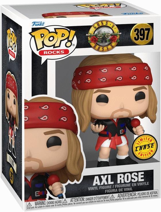 Funko Pop! - Rocks Guns N Roses - 80s Axel Rose Chase, Verzamelen, Poppetjes en Figuurtjes, Nieuw, Verzenden