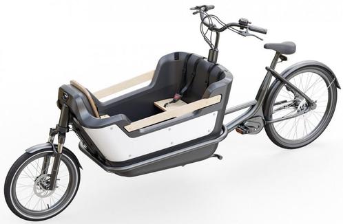 elektrische bakfiets ROYAL CARGO BIKE twee en driewieler SG, Fietsen en Brommers, Fietsen | Bakfietsen, 4 kinderen of meer, Elektrisch