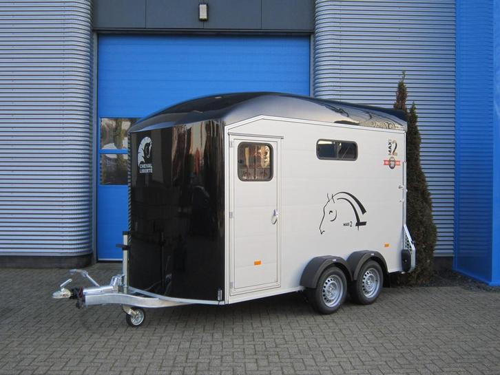NIEUW Cheval Liberté MAXI 2 Paardentrailer, Dieren en Toebehoren, Paarden en Pony's | Trailers en Aanhangwagens, 2-paards trailer