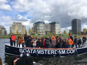 Varen Koningsdag, Sloep huren, Kingsday, Varen Amsterdam