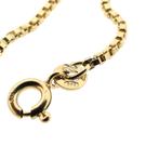 Gouden Venetiaanse schakel ketting | 52 cm (veerring), Sieraden, Tassen en Uiterlijk, Kettingen, Ophalen of Verzenden, Gebruikt