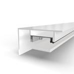 Complete profielset bovenzijde vrijstaand-4000 mm-Wit gelijk, Doe-het-zelf en Verbouw, Glas en Ramen, Ophalen of Verzenden, Nieuw