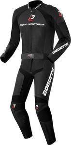 Bogotto Losail Black 2PC Leather Motorcycle Suit, Nieuw met kaartje, Bogotto, Heren, Combipak