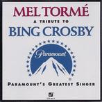 cd - Mel TormÃ© - A Tribute To Bing Crosby, Zo goed als nieuw, Verzenden
