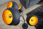 Elegante design vloerlamp MAGMA 170cm zwart goud vloerlamp -, Huis en Inrichting, Lampen | Vloerlampen, Ophalen of Verzenden, Nieuw