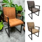 MX Sofa Eetkamerstoel Cielo | Olijf | Microvezel stof, Huis en Inrichting, Stoelen, Ophalen, Nieuw, Industrieel