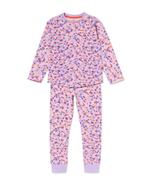 HEMA Kinderpyjama bloemen lila van €13.99 voor €9 sale, Verzenden, Nieuw