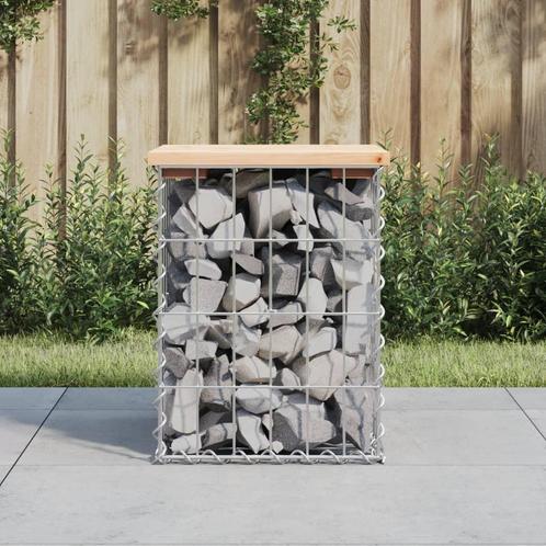 vidaXL Tuinbank schanskorfontwerp 33x31x42 cm massief, Tuin en Terras, Tuinbanken, Nieuw, Verzenden