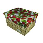 Hooodie Fietskrat Hoes Kratcover Large Tulips Red, Verzenden, Nieuw