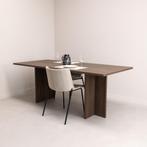 SALE! Rechthoekige Eettafel Clay, 200cm, Bruin notenhout, Huis en Inrichting, Verzenden, Nieuw, 50 tot 100 cm, Vijf personen of meer