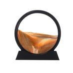 Zandkunst - Oranje/Goud - Bewegende Zandloper, Ophalen of Verzenden, Nieuw