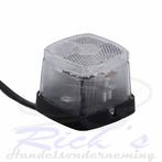 Positielamp / toplamp Aspöck Squarepoint wit met kabel, Ophalen of Verzenden, Nieuw
