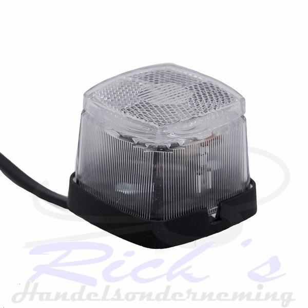 Positielamp / toplamp Aspöck Squarepoint wit met kabel, Auto diversen, Aanhangwagen-onderdelen, Nieuw, Ophalen of Verzenden