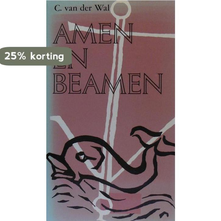 AMEN EN BEAMEN 9789024238309 VAN DER WAL, Boeken, Godsdienst en Theologie, Gelezen, Verzenden