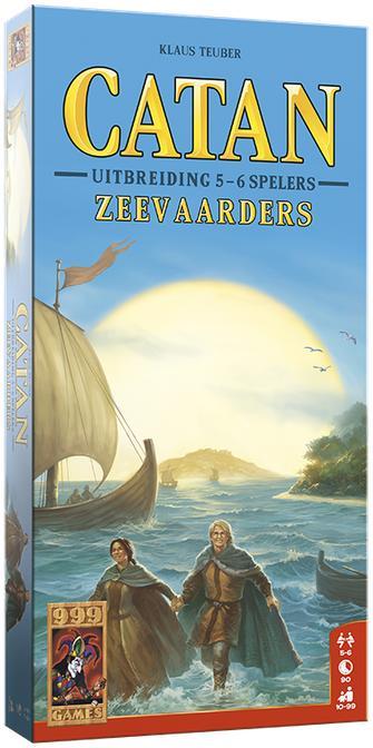 Catan - Zeevaarders 5/6 spelers | 999 Games -, Hobby en Vrije tijd, Gezelschapsspellen | Bordspellen, Nieuw, Verzenden