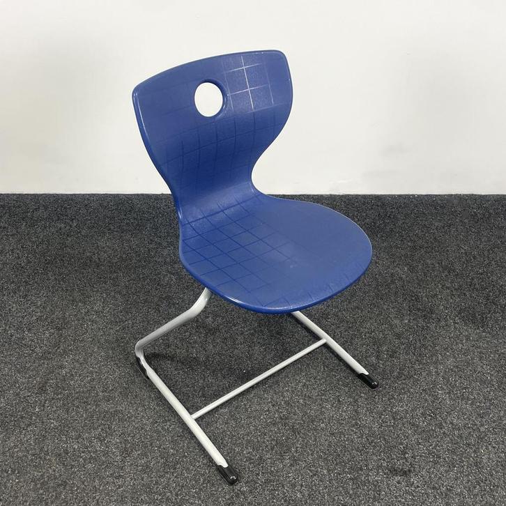Blauwe Schoolstoel - PantoSwing Lupo | XL Kuipzitting, Huis en Inrichting, Stoelen, Blauw, Gebruikt, Ophalen of Verzenden