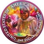 Verenigde Staten. 1 Dollar 2024 - American Eagle - Holi 1 Oz