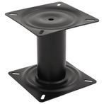 vidaXL Bootstoelpoot 18 cm staal zwart, Watersport en Boten, Verzenden, Nieuw