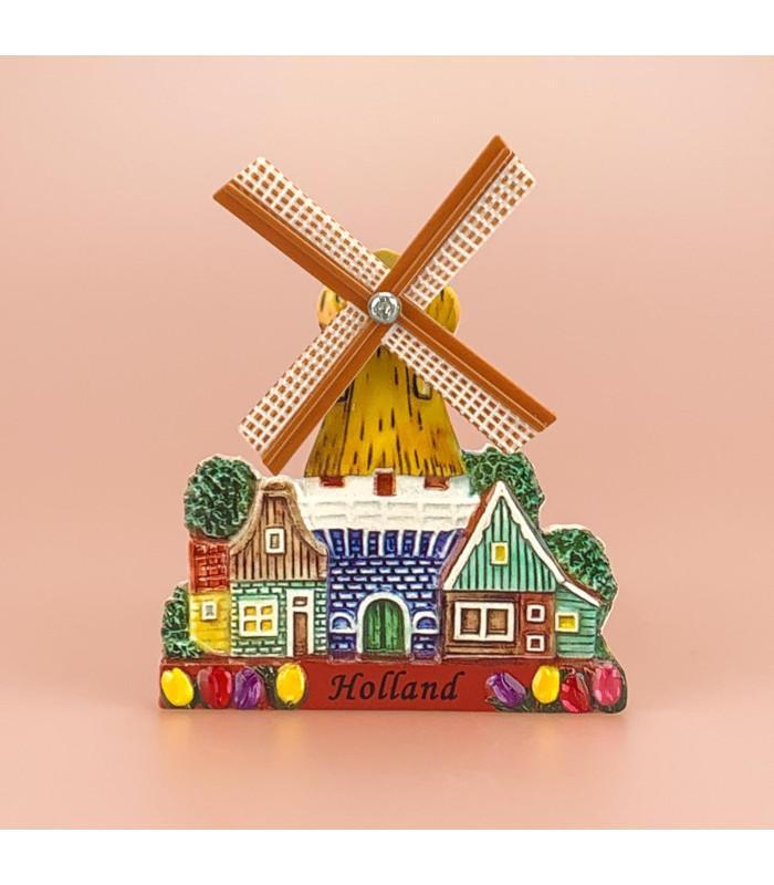 Magneet polyprint stellingmolen Holland - multicolor, Kleding | Heren, Schoenen, Nieuw, Ophalen of Verzenden
