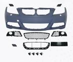 BMW E90/E91 08–11 M-Tech voorbumper – met koplampsproeiers, Nieuw, Voor, BMW, Bumper