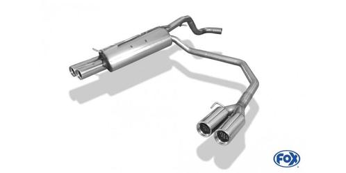 FOX VW Kever type 1C/ 9C einddemper uitgang rechts/links - 2, Auto-onderdelen, Uitlaatsystemen, Nieuw, Verzenden