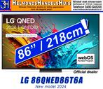 LG 86QNED86T6A MEGA grote high end top tv Nieuw model 2024, Nieuw, 100 cm of meer, 120 Hz, LG