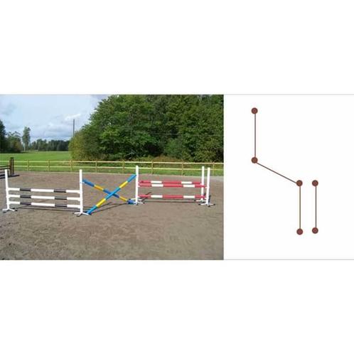 Springparcours Startersset, Dieren en Toebehoren, Paarden en Pony's | Overige Paardenspullen, Verzenden