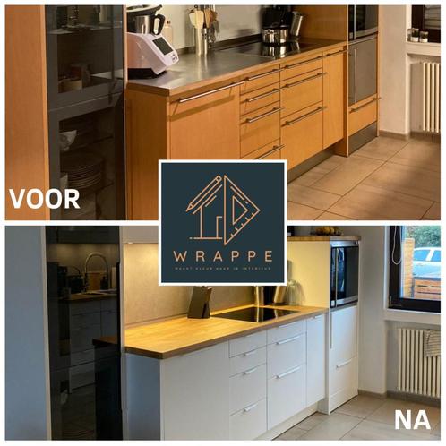 Keuken Wrappen - Interieurwrap - Ervaren Vakmannen, Huis en Inrichting, Keuken | Complete keukens, Nieuw